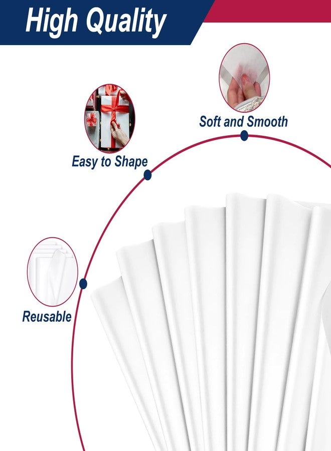 NICECRAFT 30 Sheets 20 x 30 Inch Acid Free Tissue Paper for Storage White Archival Tissue Wrapping Paper Sheets Bulk Large Protecting Clothing Gifts Bags Packaging - Image 3